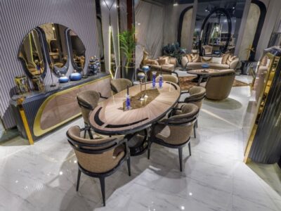 Poyraz Klasik Yemek Odası Takımı